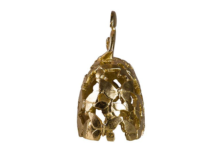 MENINA RESINA DORADA 15x10x18 CM