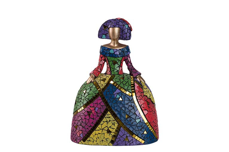 18x13x24 cm Mosaikharz