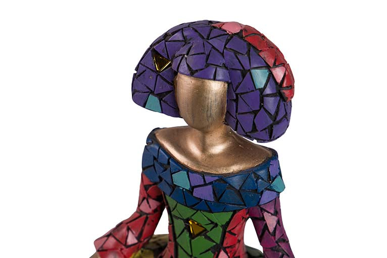 18x13x24 cm Mosaikharz