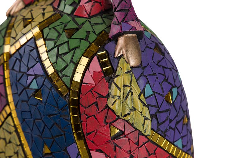 18x13x24 cm Mosaikharz