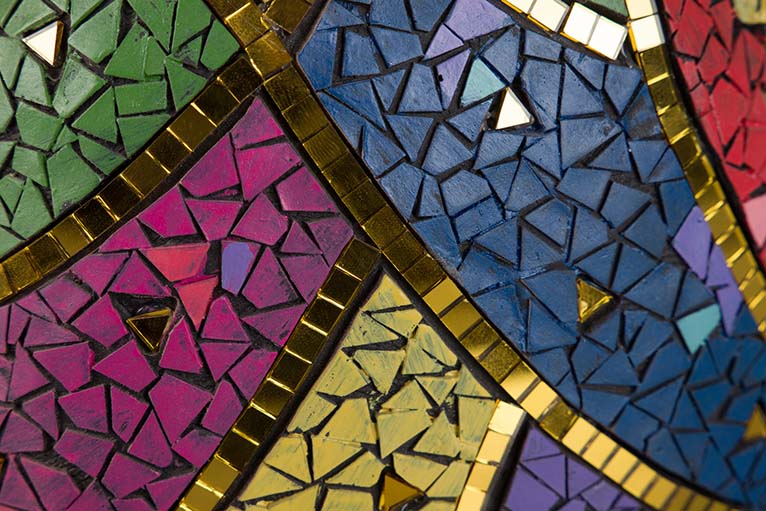 18x13x24 cm Mosaikharz