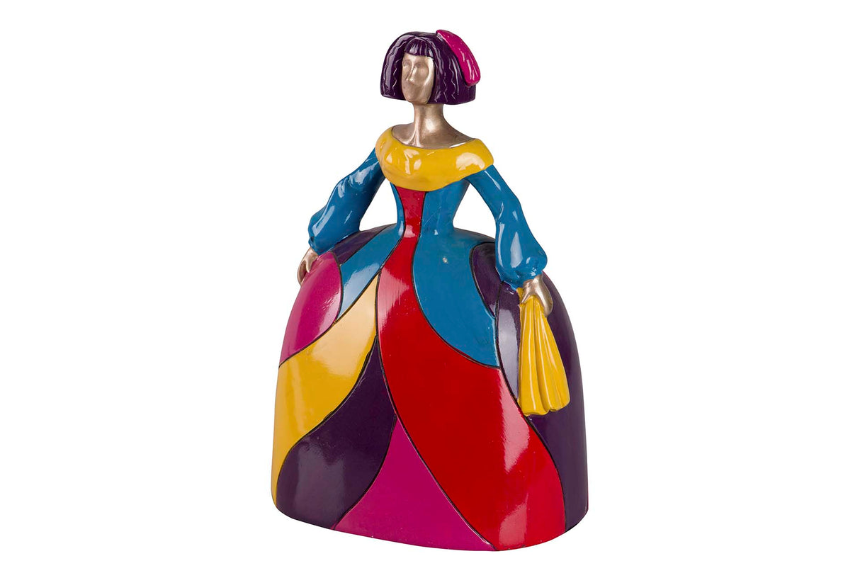 Menina Resin Pop Art 22x17x31 cm