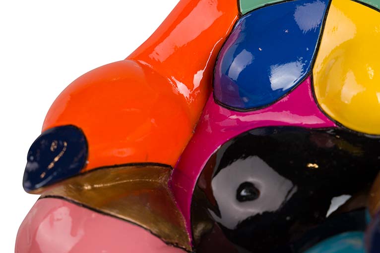 Figura donne resina 21x19x22 cm