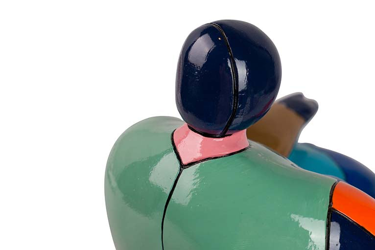 Figura donne resina 21x19x22 cm