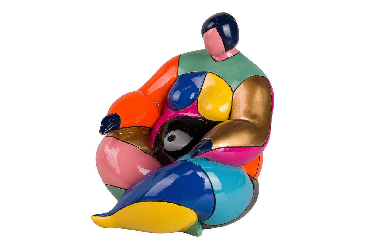 Figura donne resina 21x19x22 cm