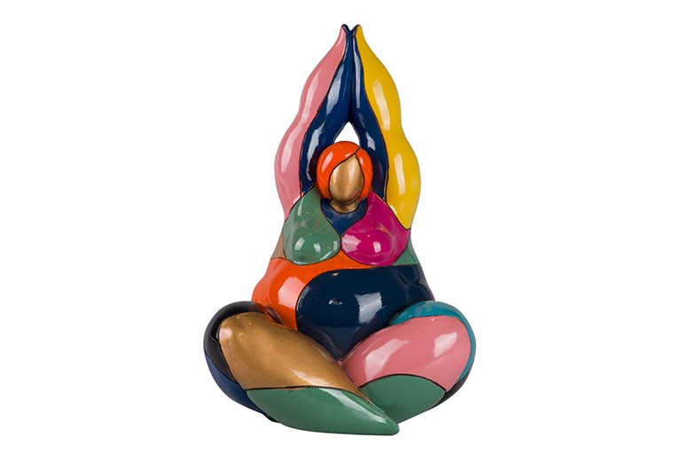 Figura donne resina 21x18x30 cm