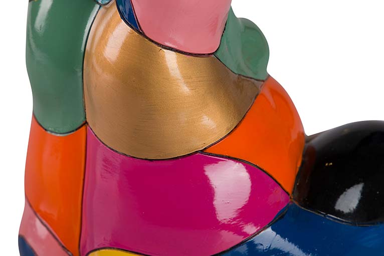 Figura donne resina 21x18x30 cm