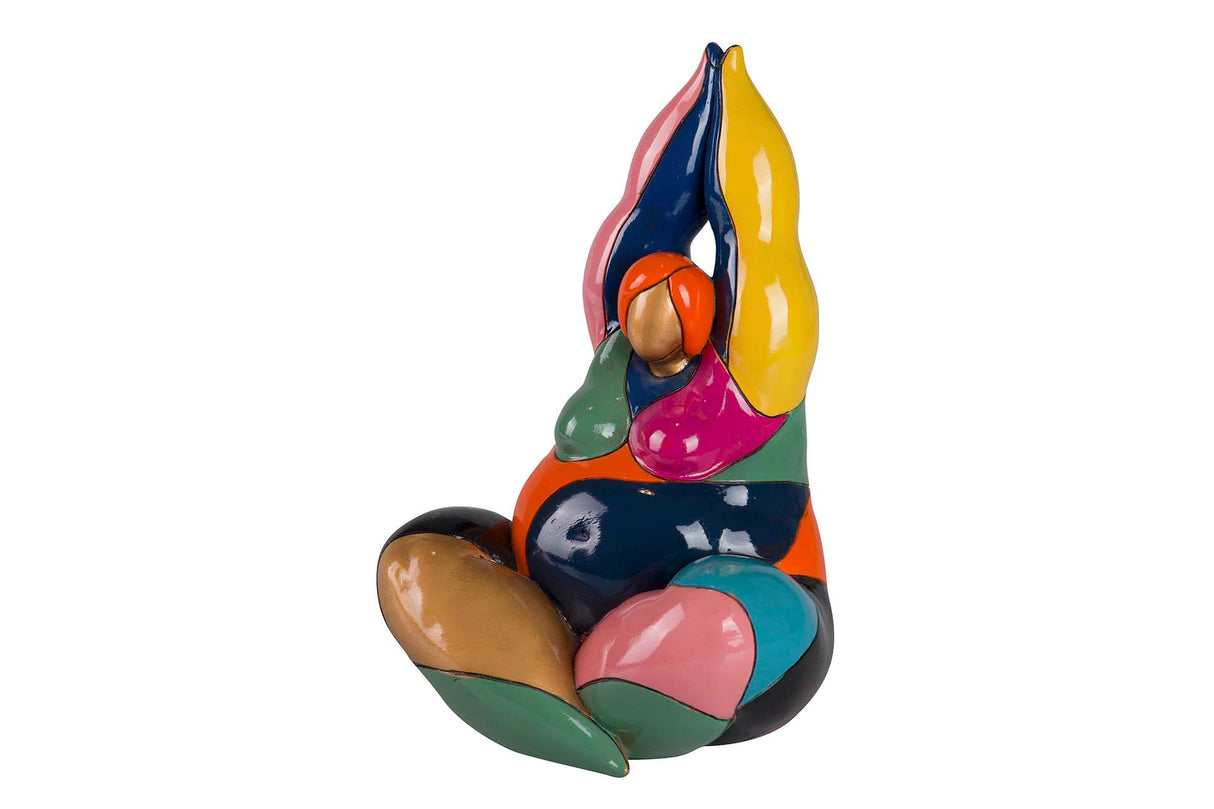 Figura donne resina 21x18x30 cm