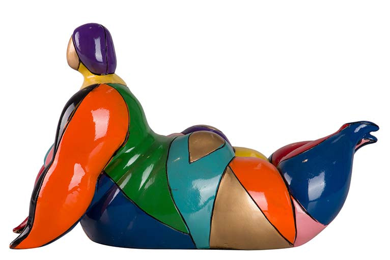 Figura donne resina 35x18x20 cm