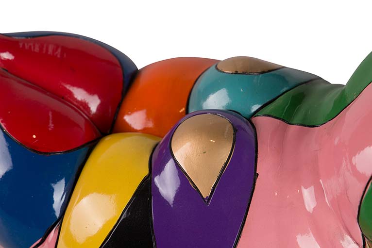 Figura donne resina 35x18x20 cm