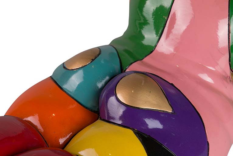 Figura donne resina 35x18x20 cm