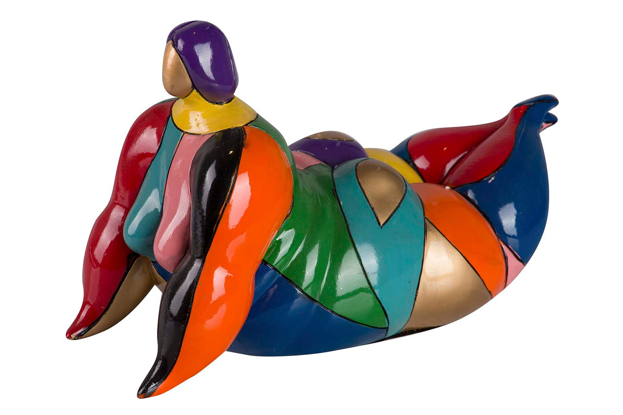 Figura donne resina 35x18x20 cm