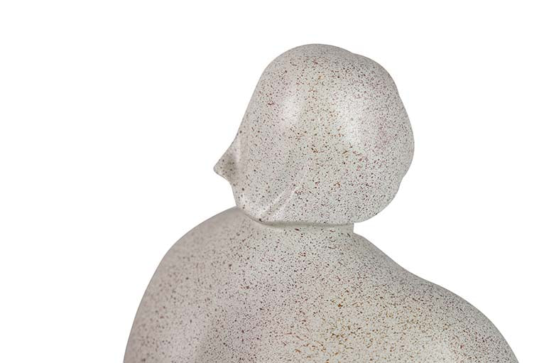 Figura donne in resina yoga 35x18x20 cm