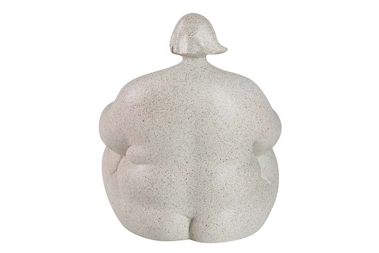 Figura donne resina yoga 21x19x22 cm