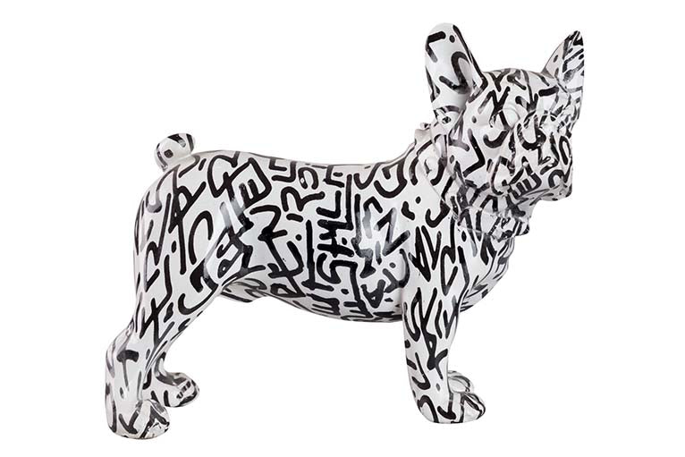 Friendg Bulldog Dog 24x12x22 cm