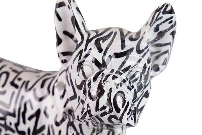 Friendg Bulldog Dog 24x12x22 cm