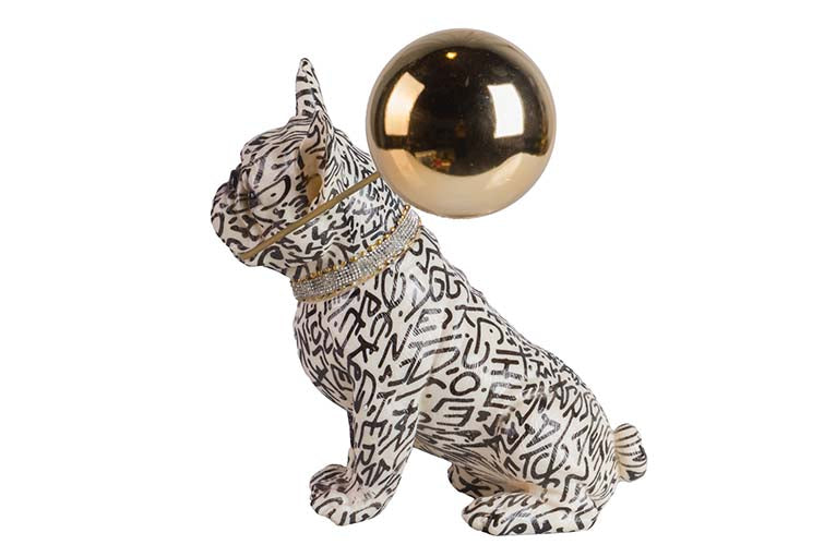 Figure Globe Resin 33x30x45 cm