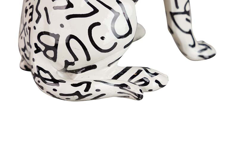 Figure Dog Resin 15x13x26 cm