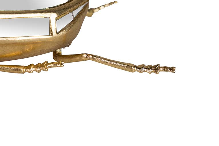 Miroir de résine de coléoptère 21x11x7 cm