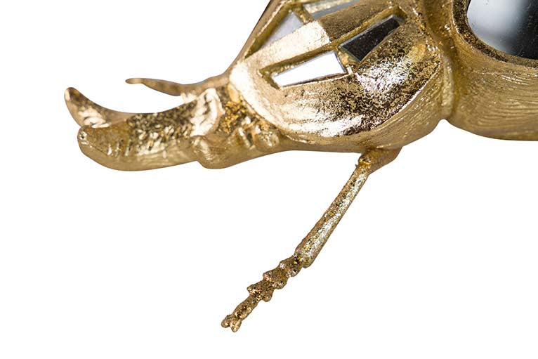 Miroir de résine de coléoptère 19x12x7 cm