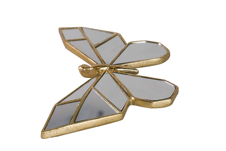 Figure Miroir en résine papillon 27x16x2 cm