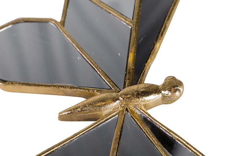 Figure Miroir en résine papillon 27x16x2 cm