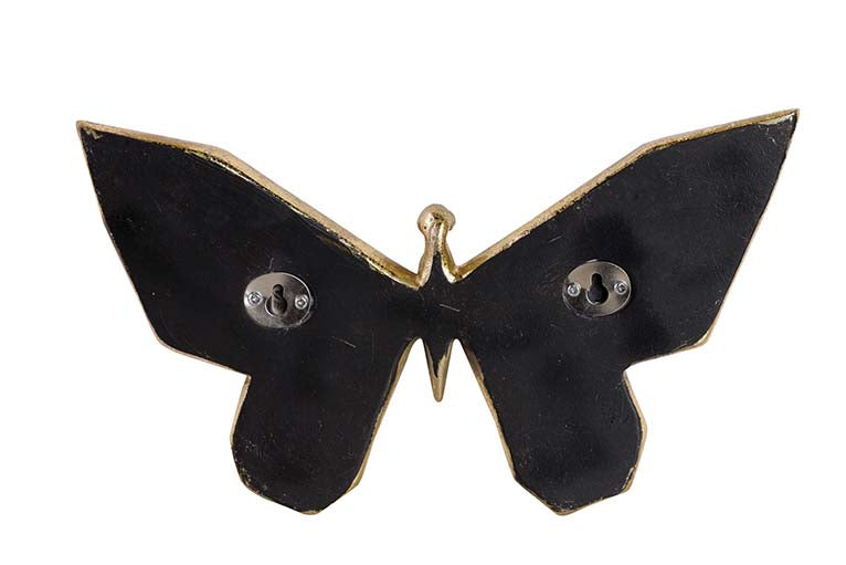 Figure Miroir en résine papillon 27x16x2 cm