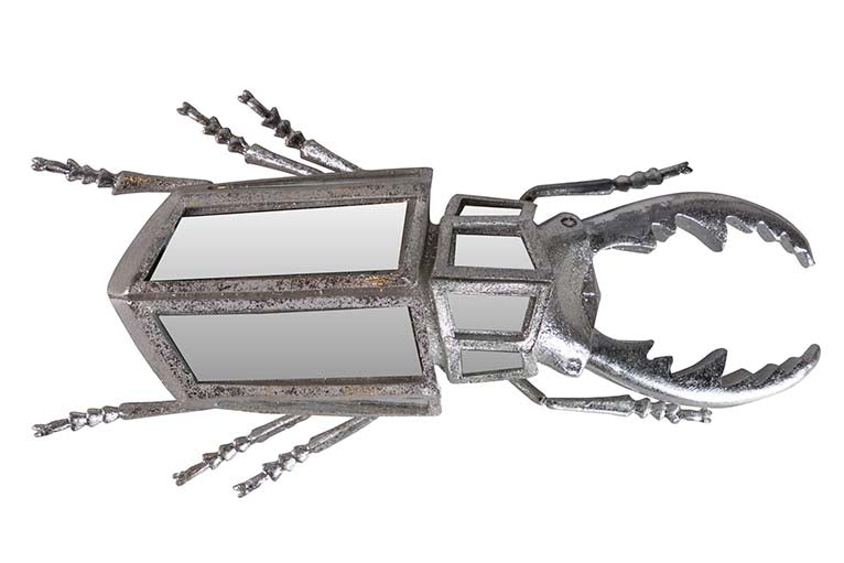 Miroir de résine de coléoptère 21x12x7 cm