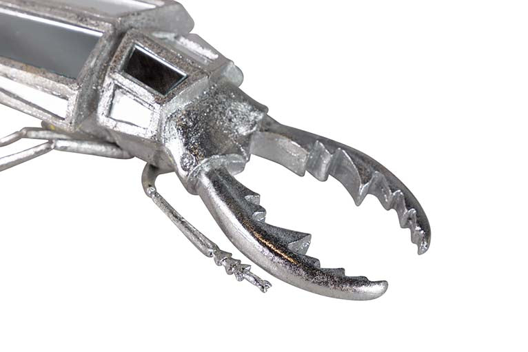 Miroir de résine de coléoptère 21x12x7 cm