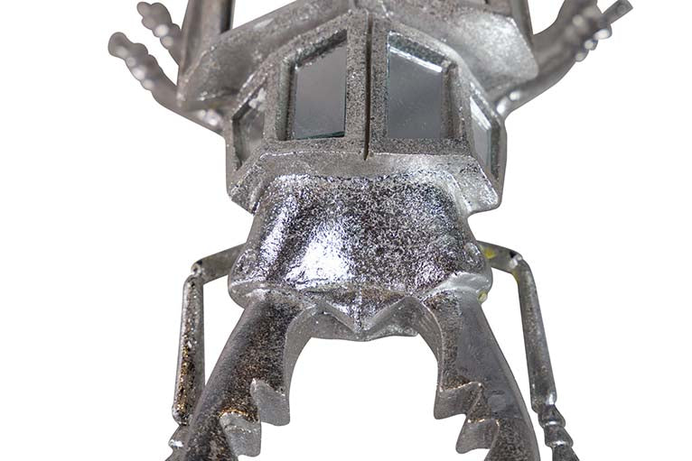 Miroir de résine de coléoptère 21x12x7 cm