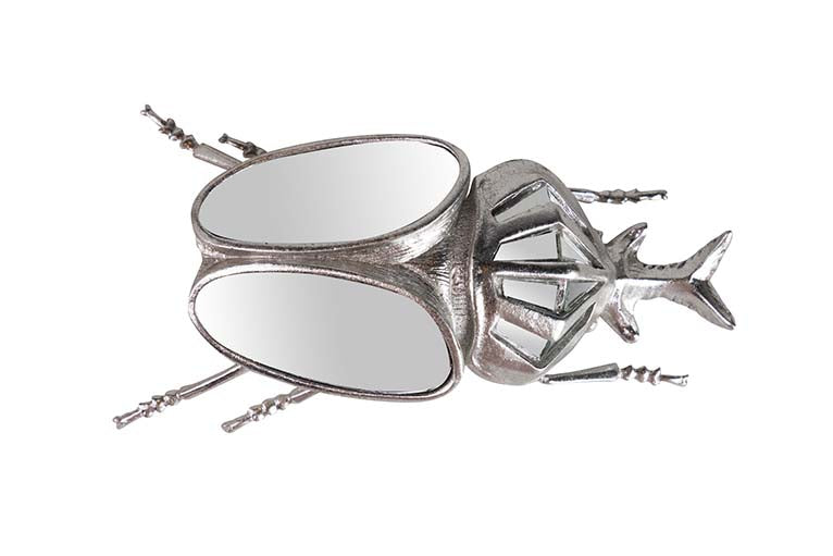 Miroir de résine de coléoptère 19x12x7 cm