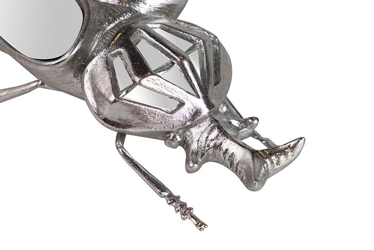 Miroir de résine de coléoptère 19x12x7 cm