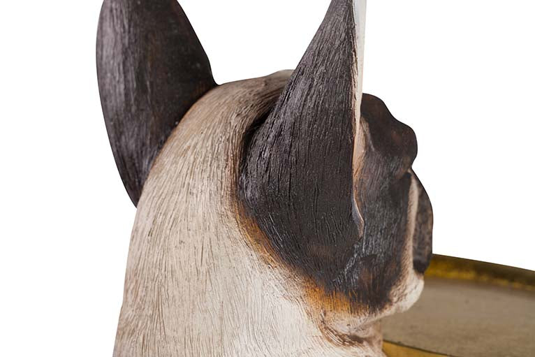 Bulldog Dog Resin 33x30x51 cm