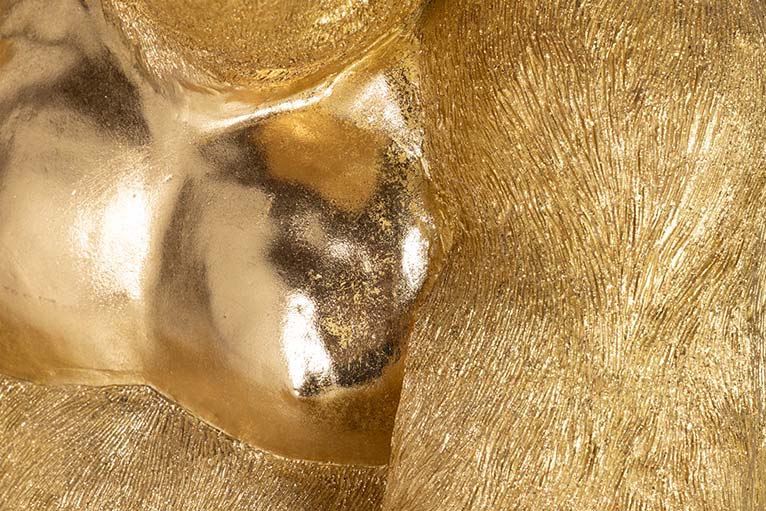 Golden Gorilla Figura 69x54x91 cm