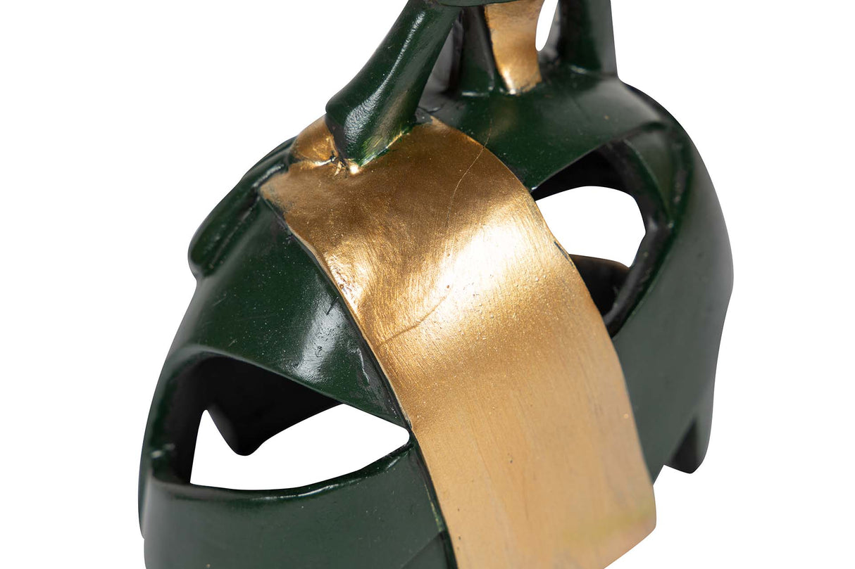 FIGURA MENINA RESINA BLANCA 13x8x17 CM