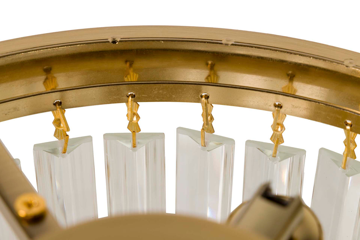 Golden Metall Metall Tischlampe 30x30x60 cm