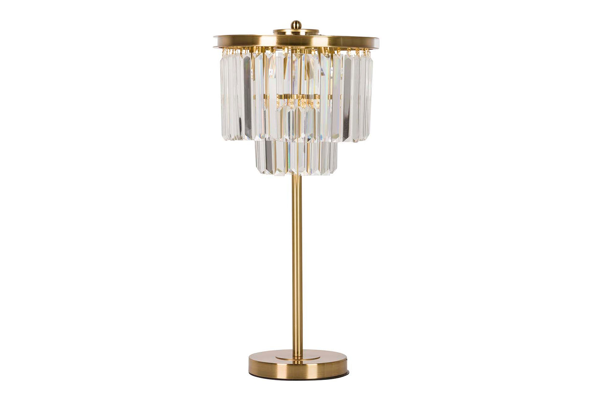 Golden Metall Metall Tischlampe 30x30x60 cm