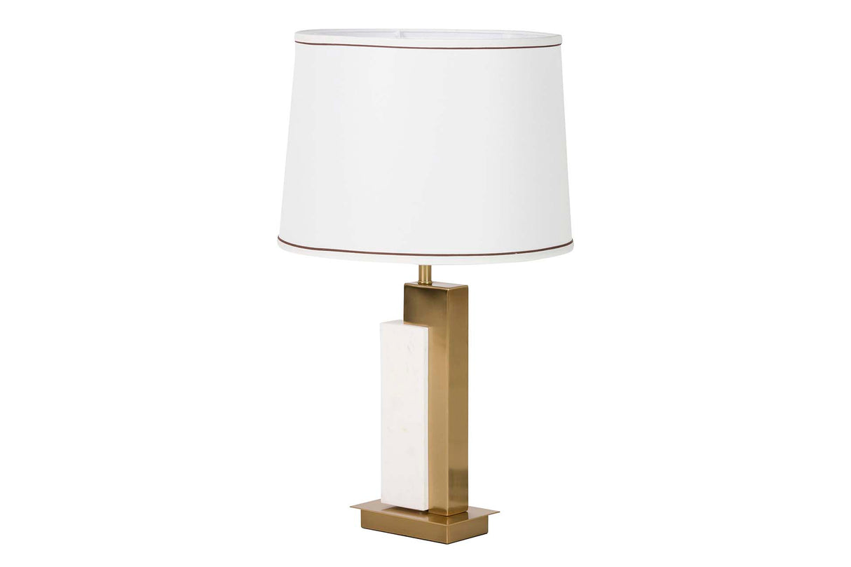 Lampada da tavolo in metallo in marmo 36x36x62 cm