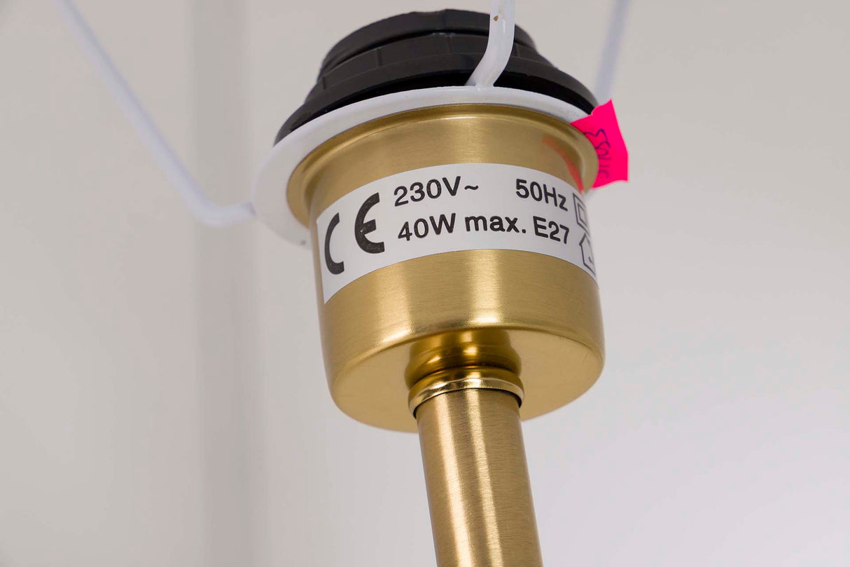 30x30x52 cm lampe de bureau en métal jardée