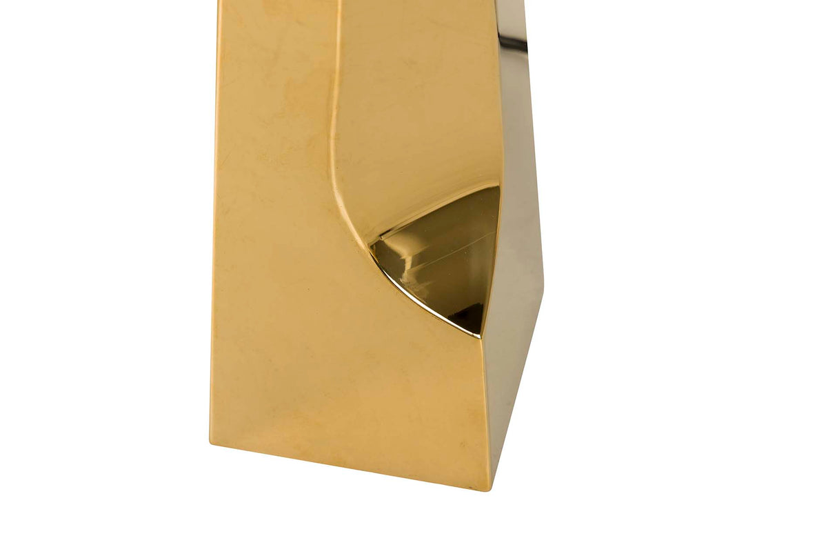 Lampada da incontro in metallo nero 40x40x72 cm