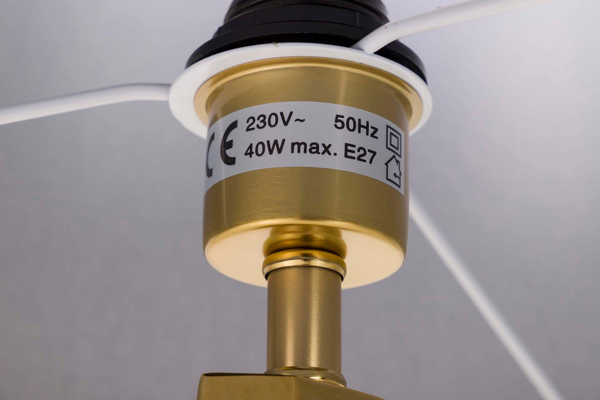 Lampada da incontro in metallo nero 40x40x72 cm