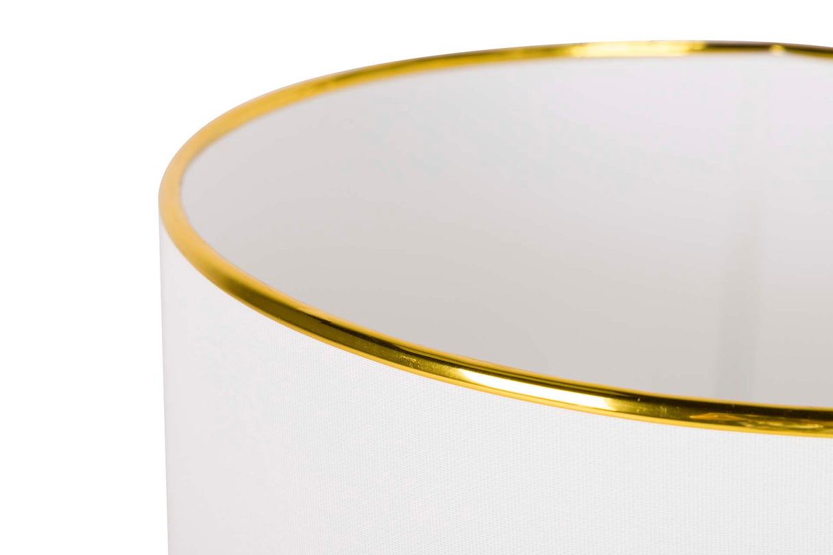 Lampada desktop in cristallo metallico 38x38x68 cm