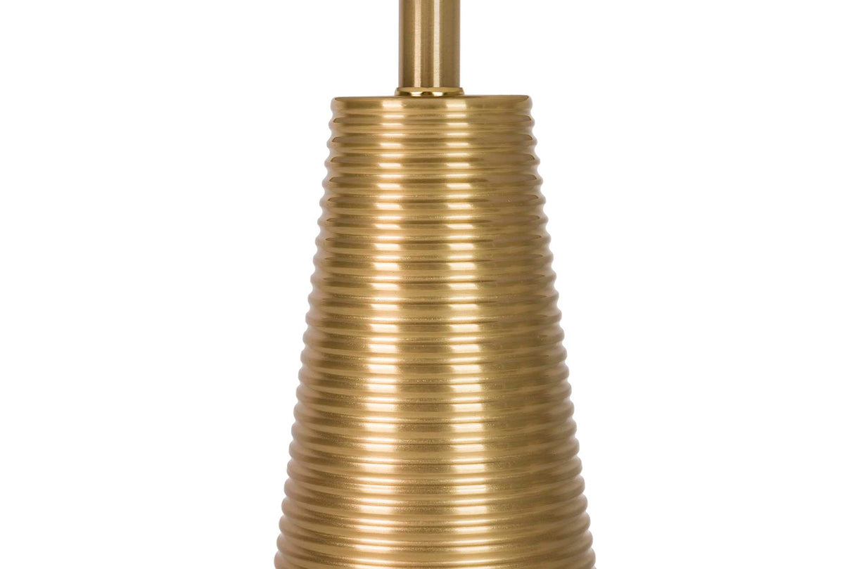 Lampada desktop in cristallo metallico 38x38x68 cm