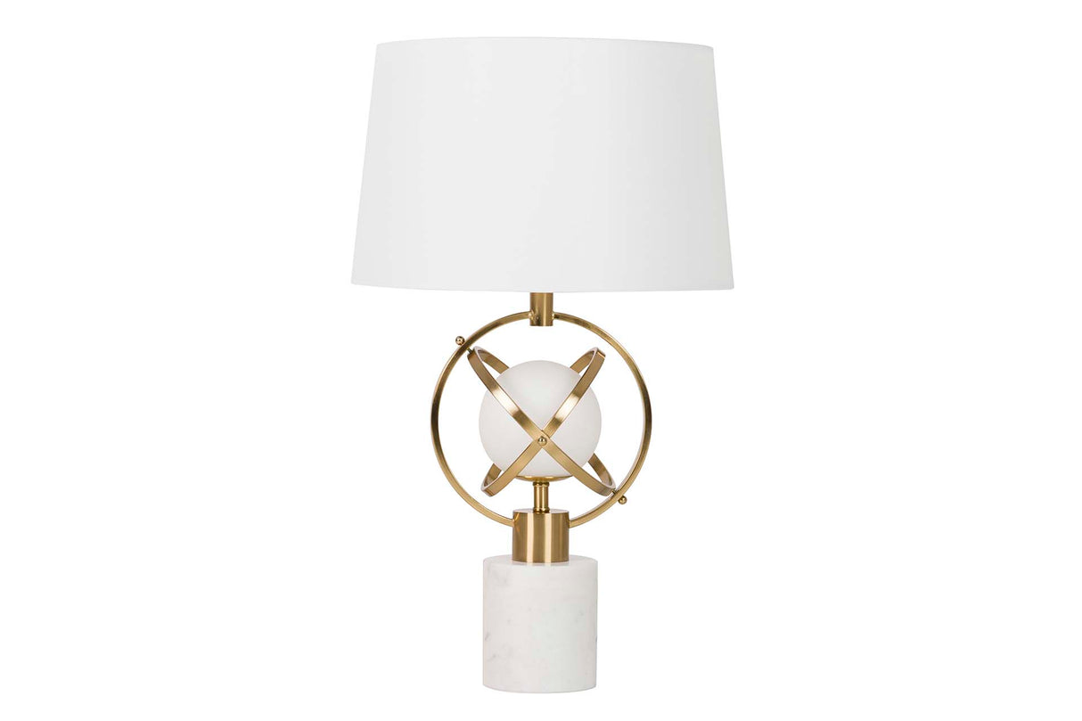Gold Marmor Metall Lampe 40x40x70 cm