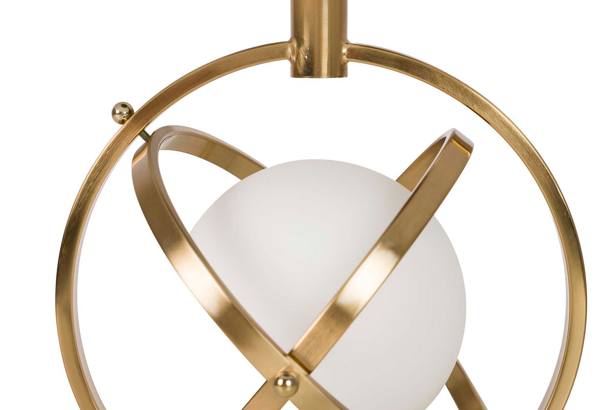 Gold Marmor Metall Lampe 40x40x70 cm