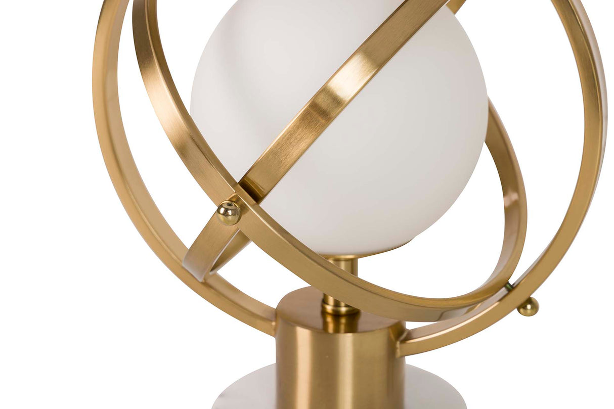 Gold Marmor Metall Lampe 40x40x70 cm