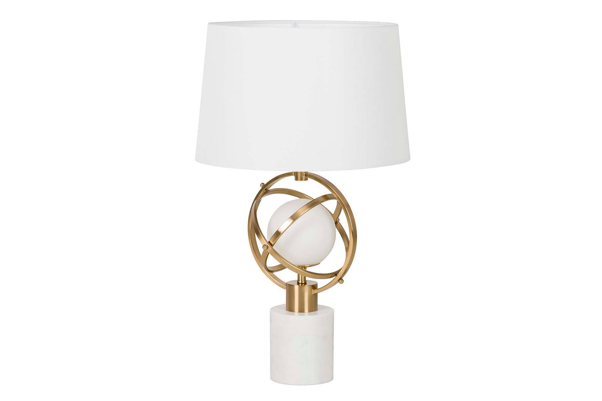 Gold Marmor Metall Lampe 40x40x70 cm