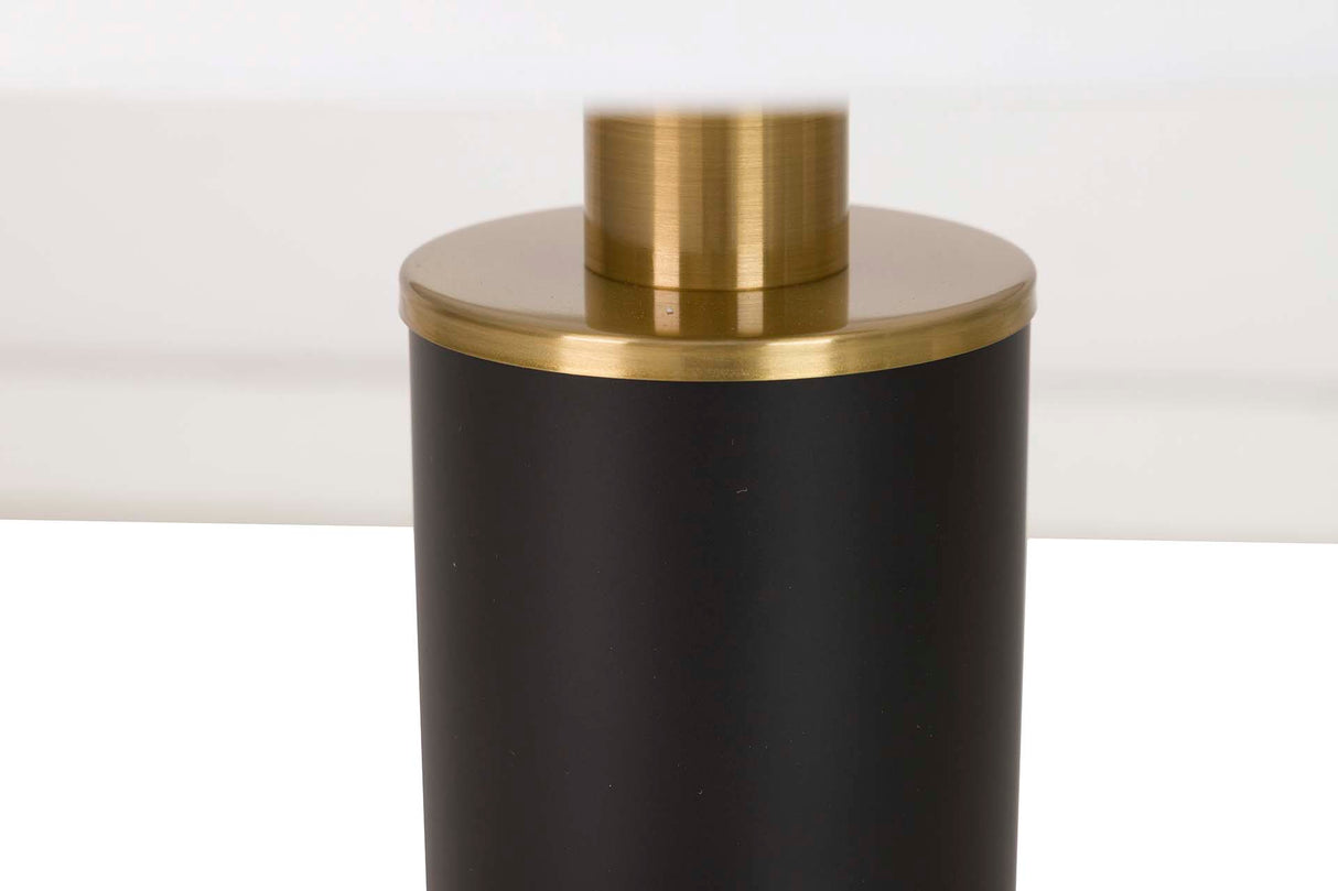 Schwarzmetall -Set 35x35x57 cm