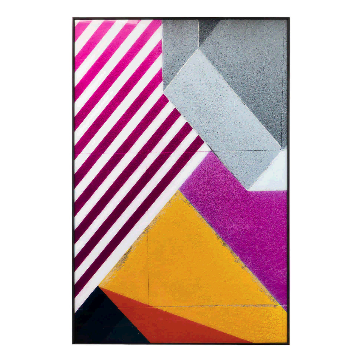 Formulaires de boîte à cristal en papier avec un cadre 100x3,6x150 cm