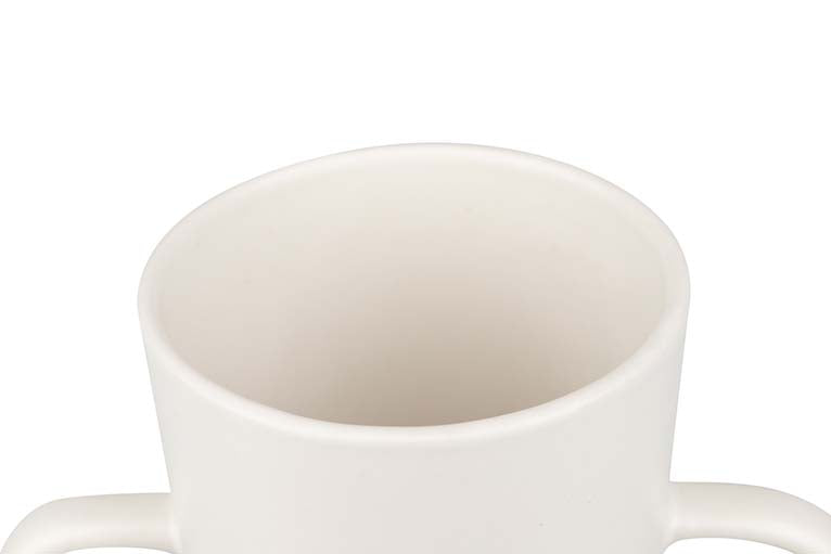 Céramique blanche Florero 20x14x30 cm